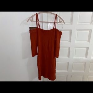 Over-the-shoulder dress